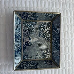 MacKenzie-Childs Blue and White Decorative Tray